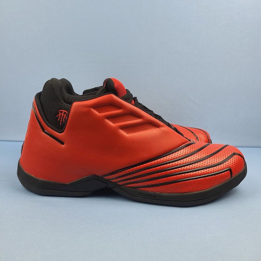 Adidas Basketball Shoes Mens Size 13 TMAC 2 Restomod Red Black GY2135 - Picture 4 of 13